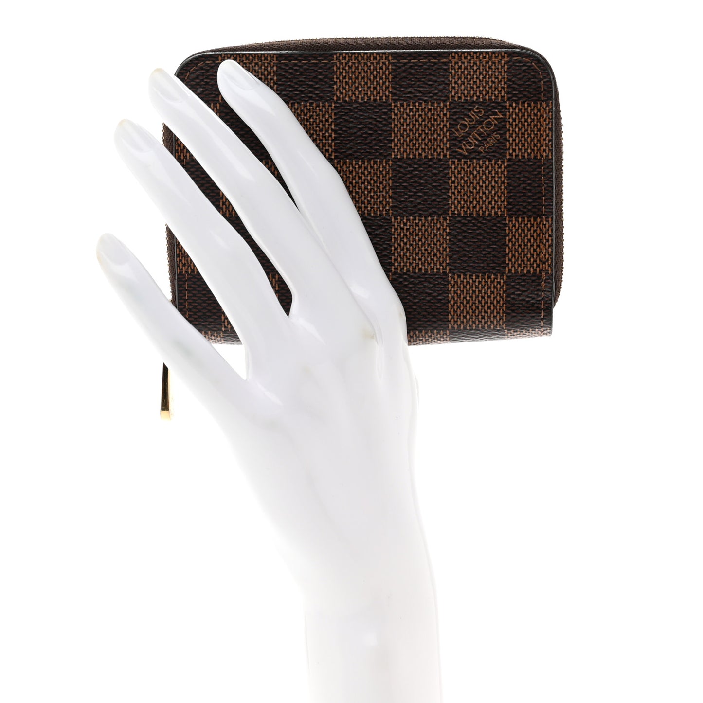 Damier Ebene Zippy Coin Purse