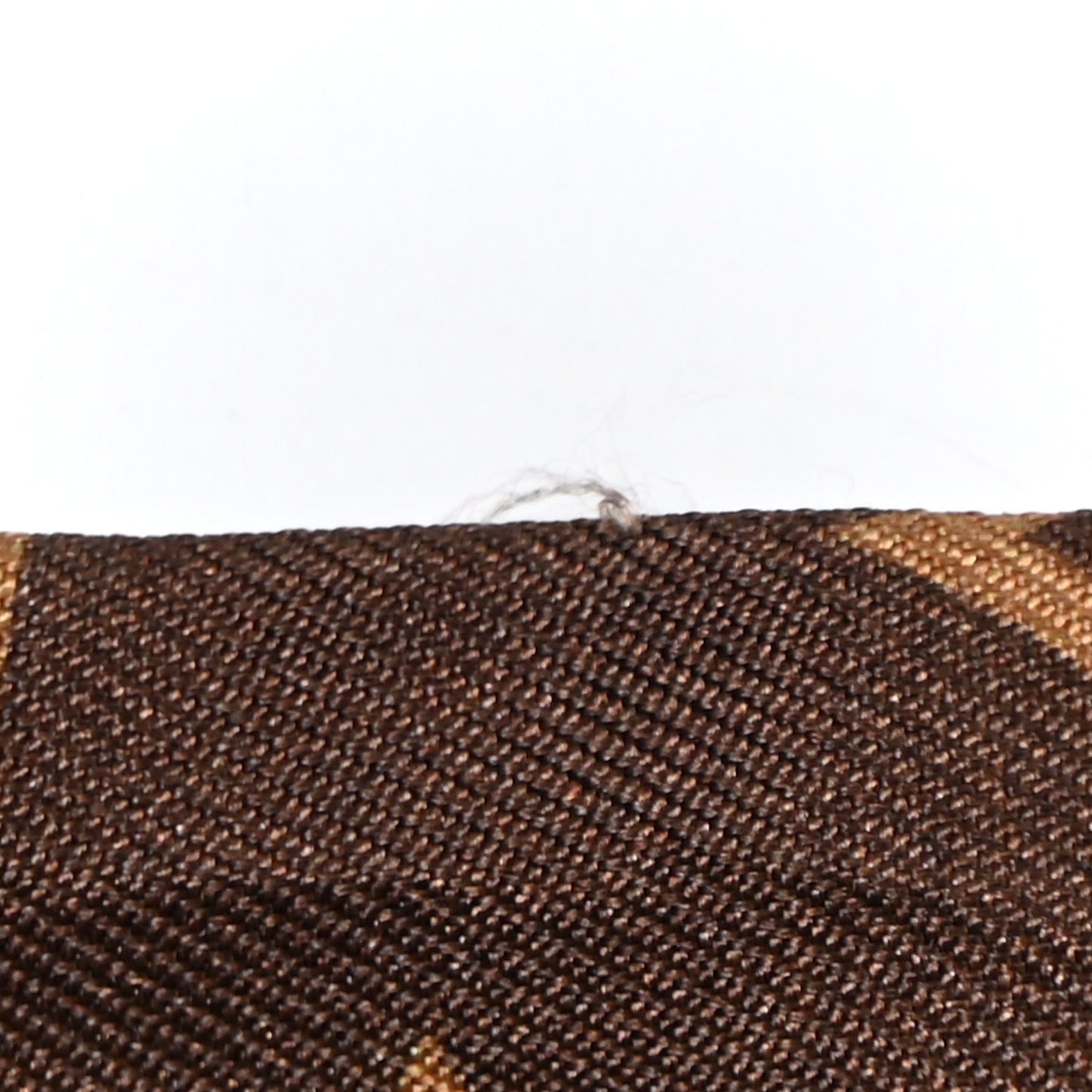 Silk Monogram Confidential Bandeau Brown