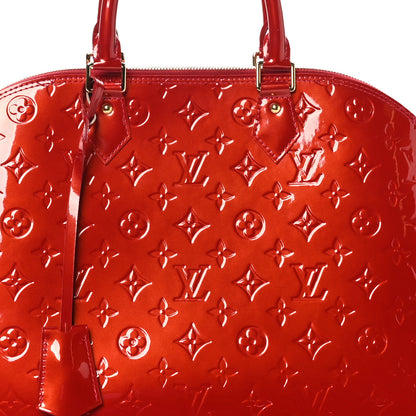 Louis Vuitton Vernis Alma GM  Rose Indien 7 of 9