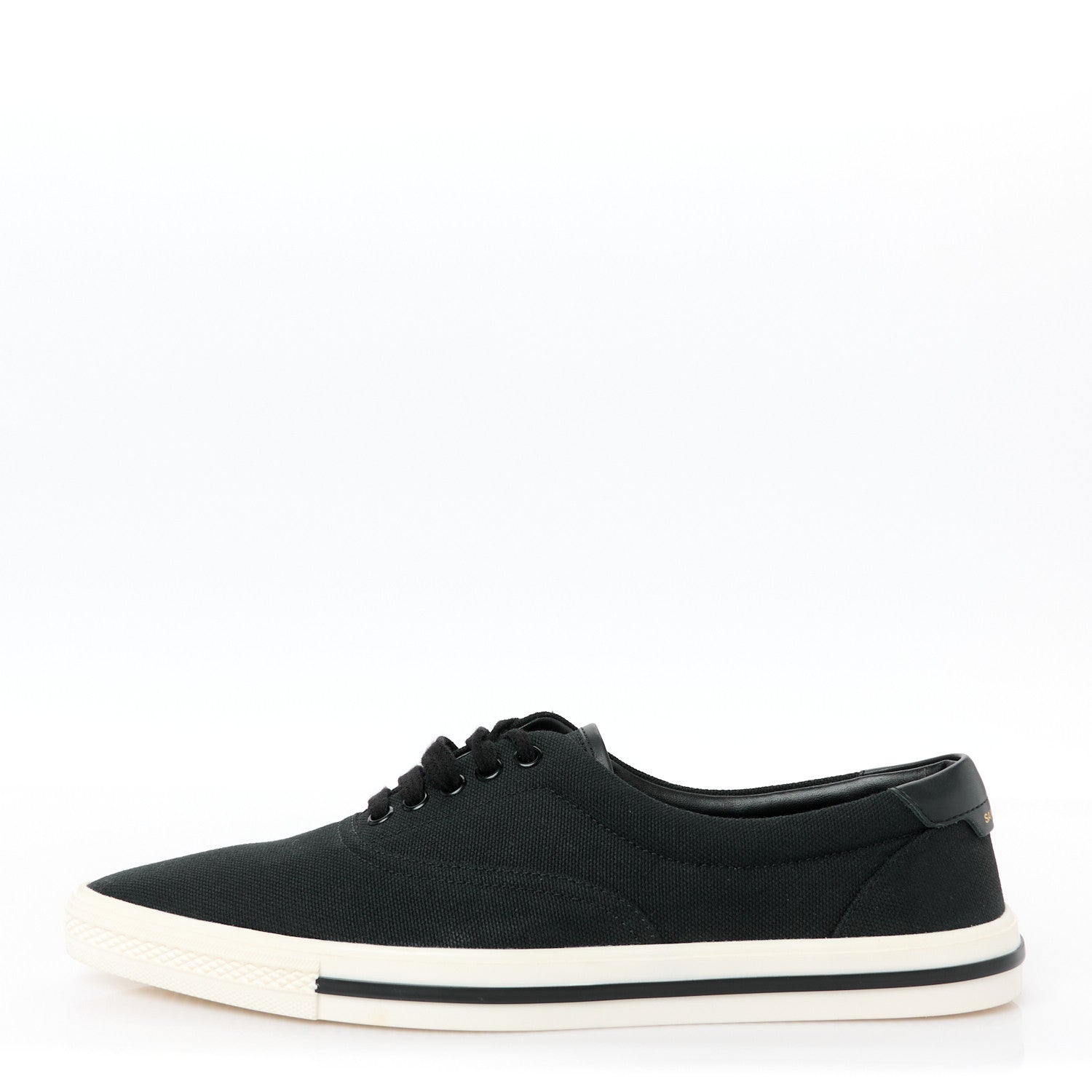Saint Laurent Elba Greenwich Club Low Top Sneakers 42 Black 1 of 10