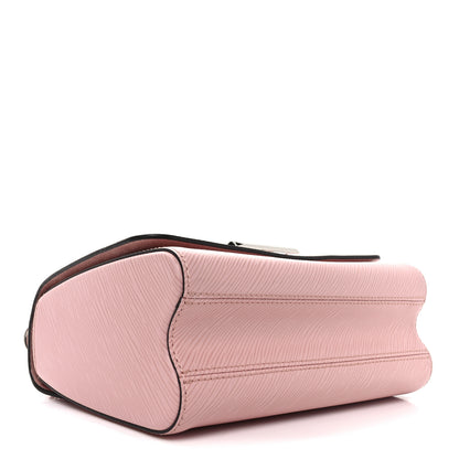 Louis Vuitton Epi Whipstitch Heart Twist Shoulder Bag MM Rose Ballerine 4 of 9