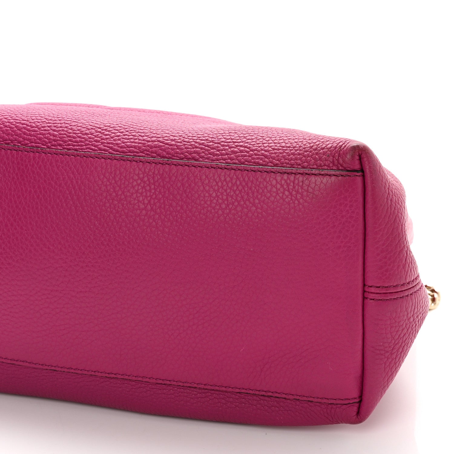 Gucci Cellarius Calfskin Medium Soho Chain Shoulder Bag Bright Bouganville 10 of 12