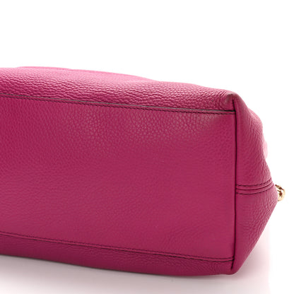 Gucci Cellarius Calfskin Medium Soho Chain Shoulder Bag Bright Bouganville 10 of 12