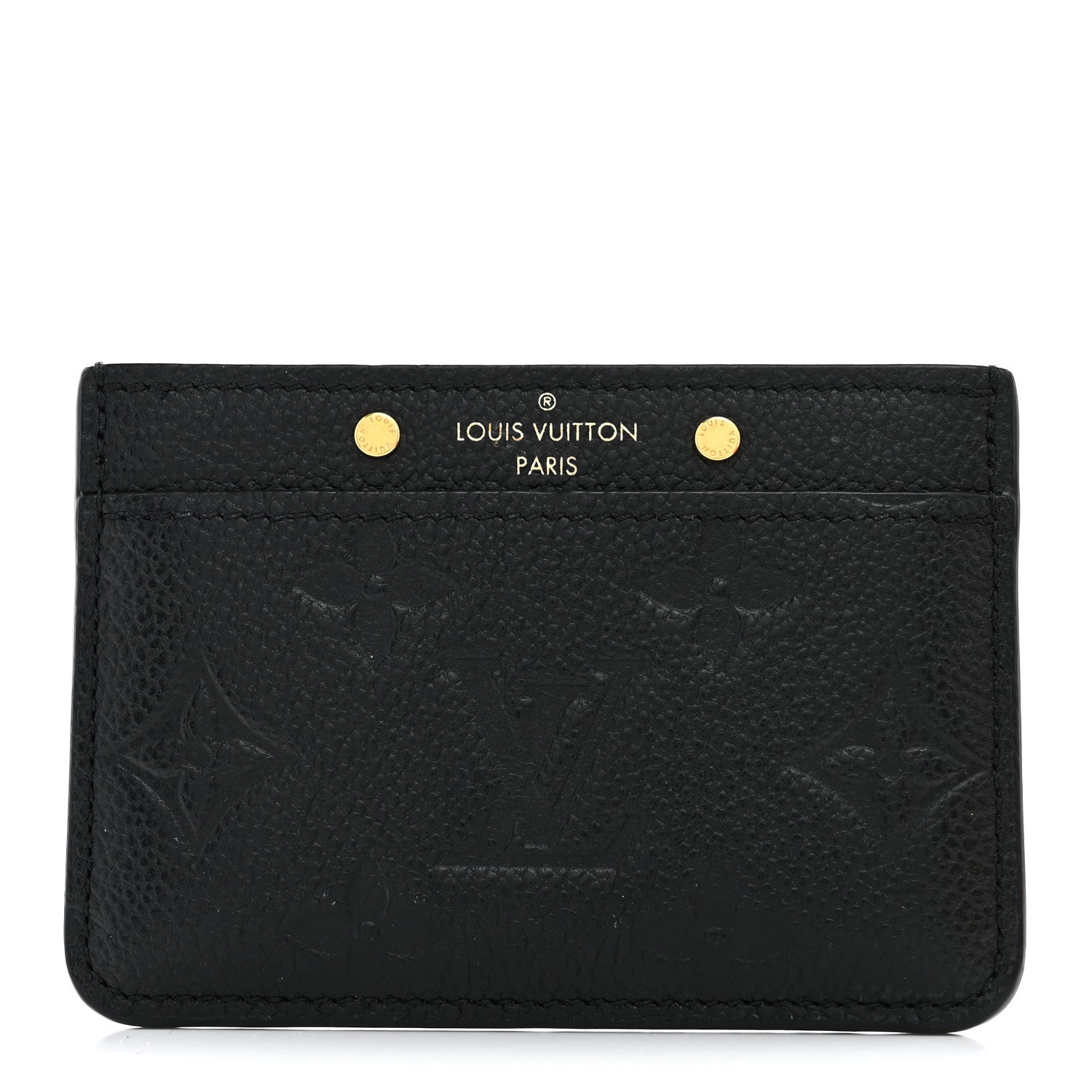Louis Vuitton Empreinte Card Holder Black 1 of 7