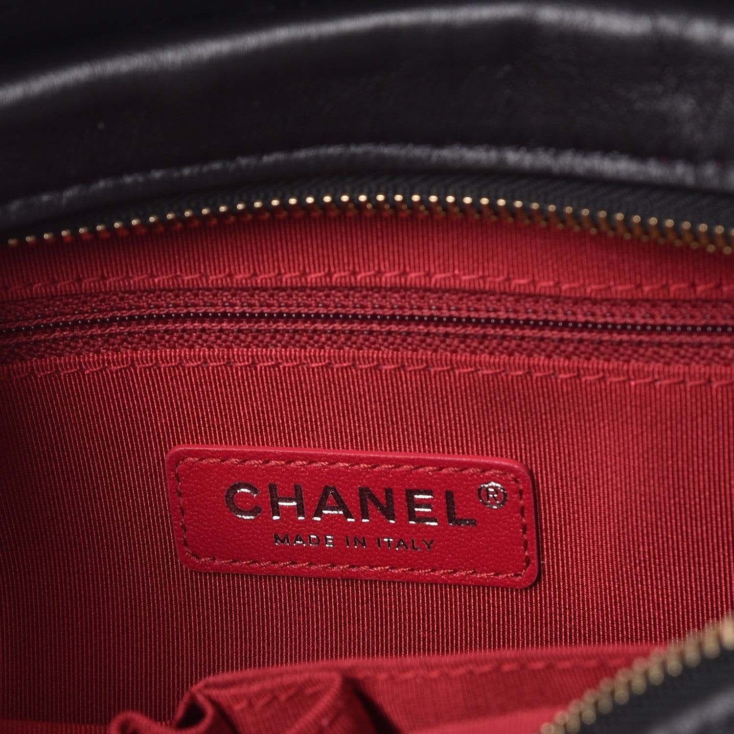 Chanel Aged Calfskin Quilted Medium Gabrielle Hobo Black 6 of 7