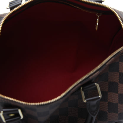 Louis Vuitton Damier Ebene Speedy Bandouliere 30 5 of 16