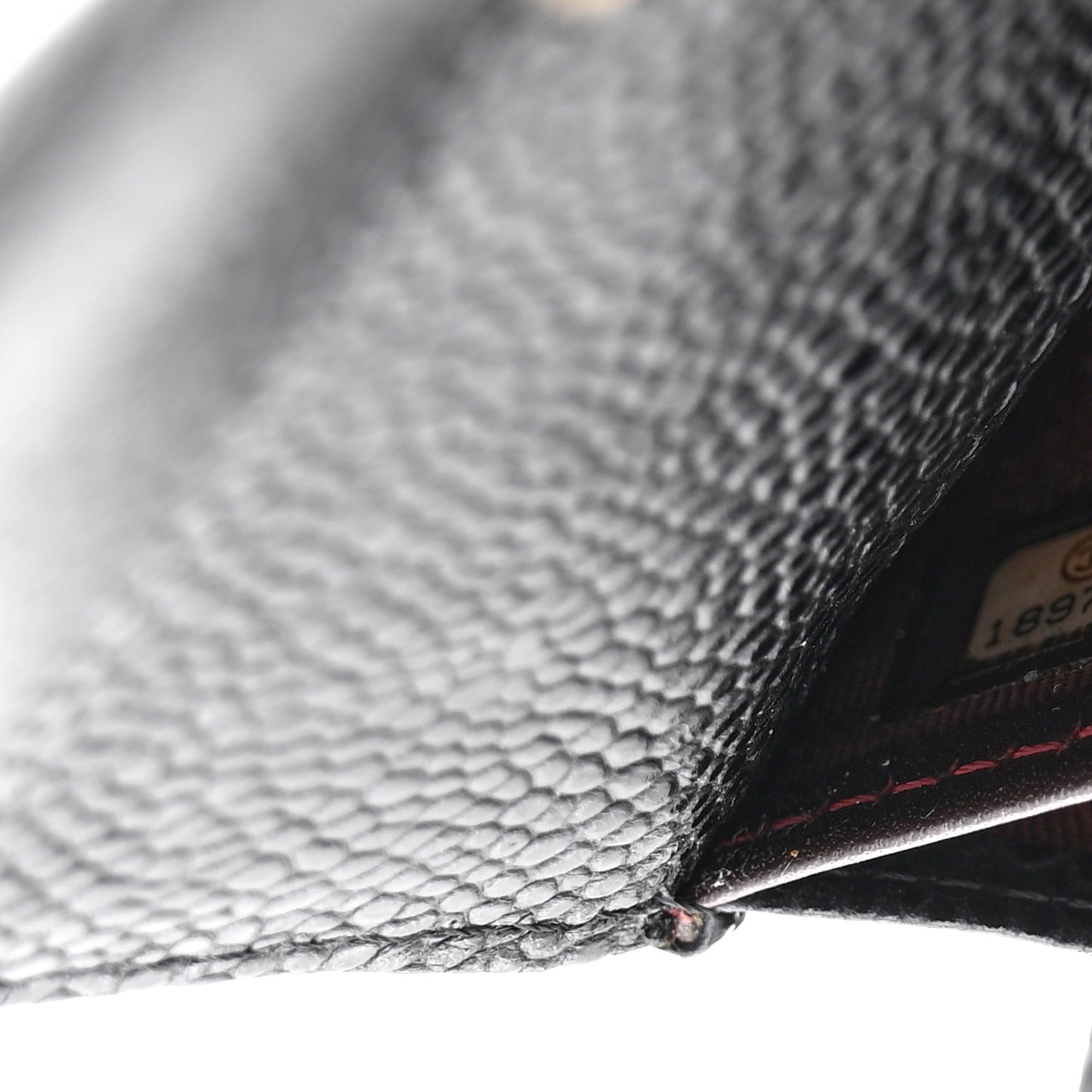 Caviar Quilted Large Gusset Flap Wallet Black