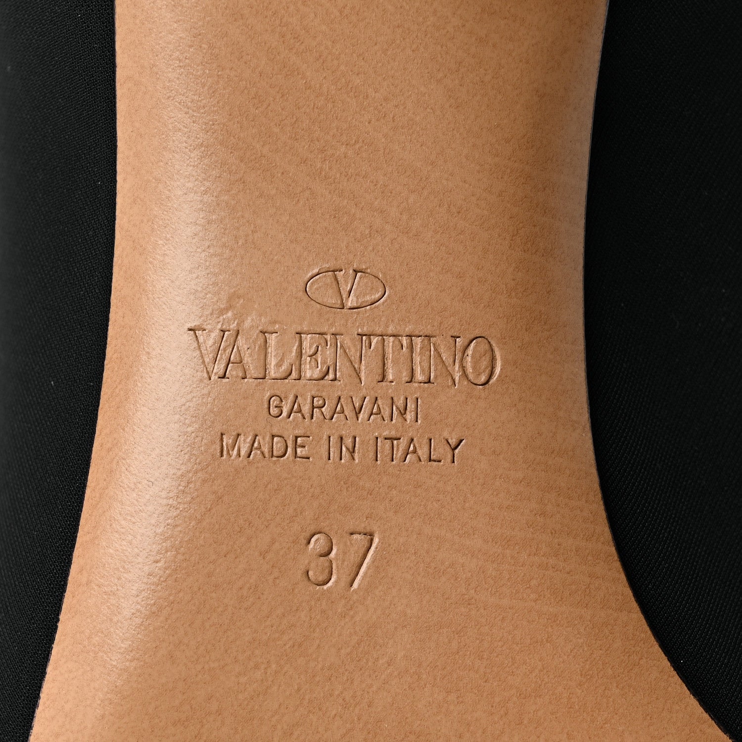 Valentino Garavani Eco Leather VLTN 70mm Sock Booties 37 Black White 6 of 7