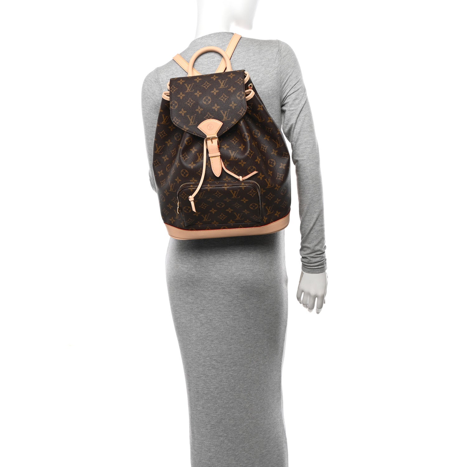 Louis Vuitton Monogram Montsouris MM NV2 2 of 9