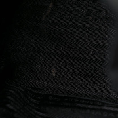 Prada Nylon New Vela Studded Backpack Black 12 of 14