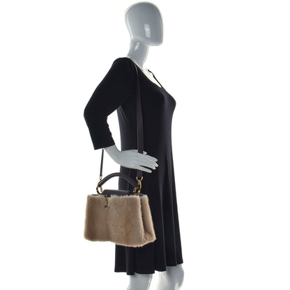 Louis Vuitton Mink Calfskin Capucines BB Brown 2 of 15