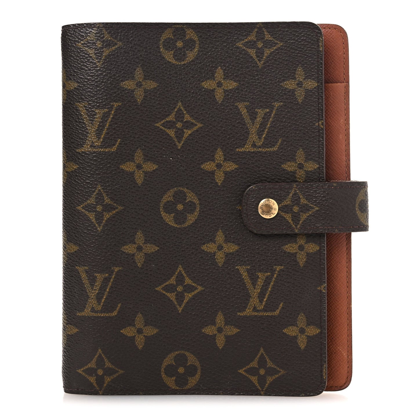 Monogram Medium Ring Agenda Cover