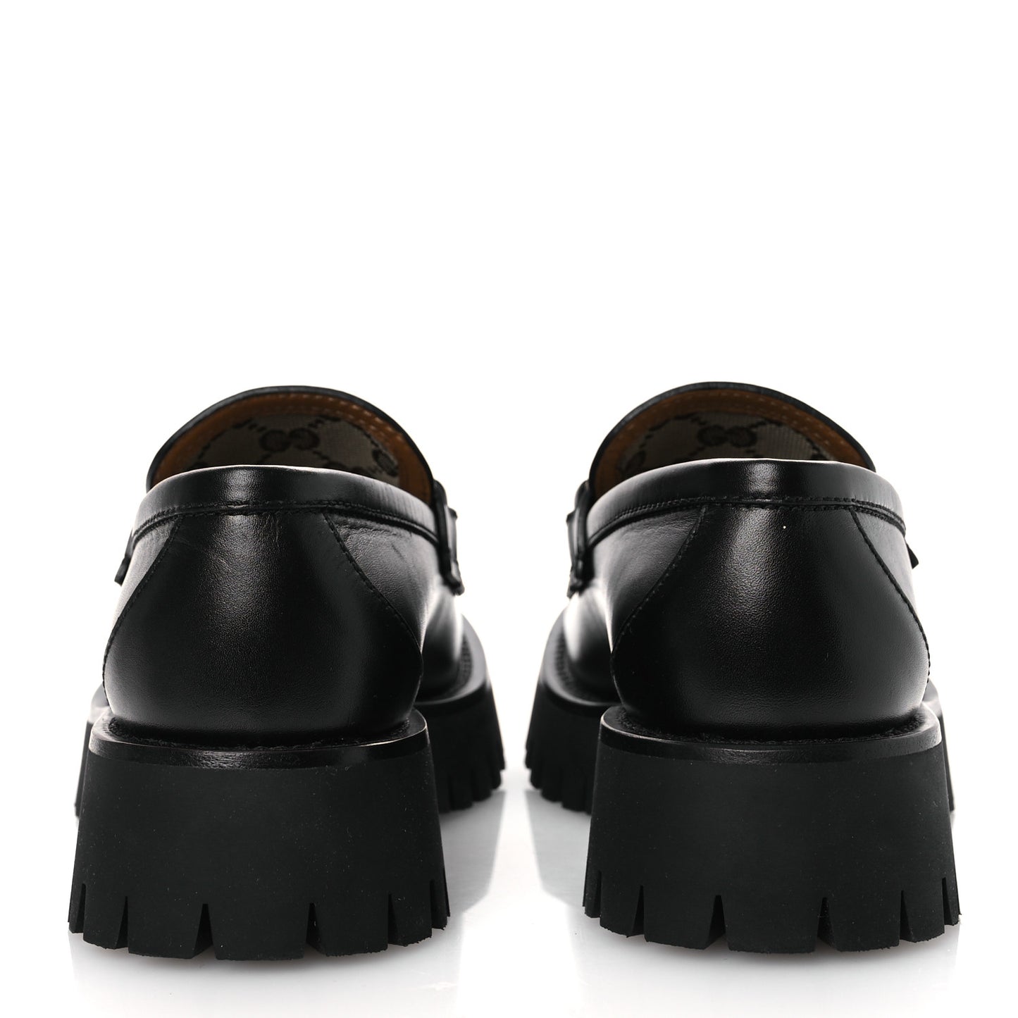 Betis Glamour Calfskin Womens Horsebit Loafers 37.5 Black