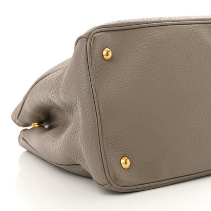 Prada Vitello Daino Tote Pomice 9 of 11