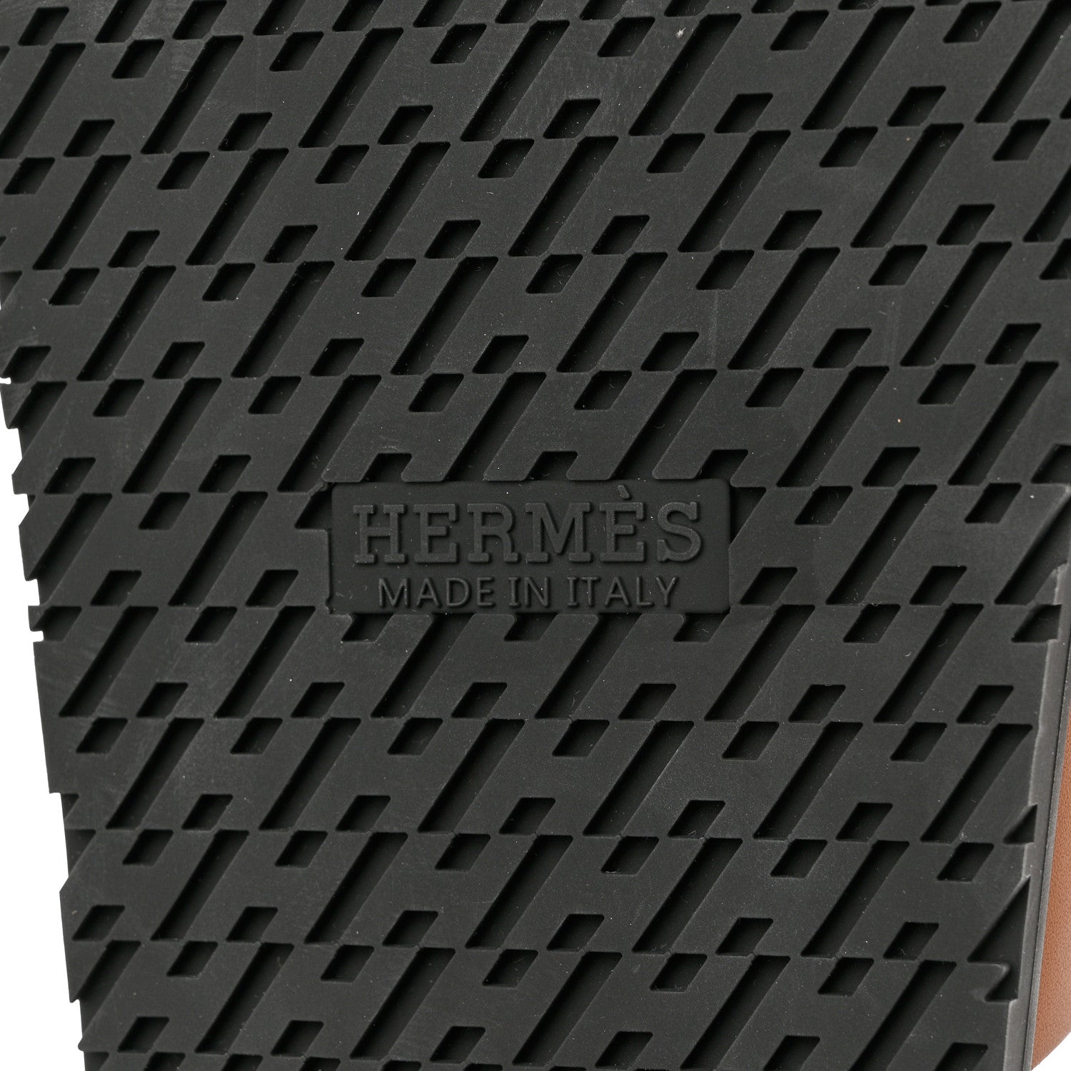 Hermes Calfskin Mens Chypre Sandals 43 Gold 8 of 10