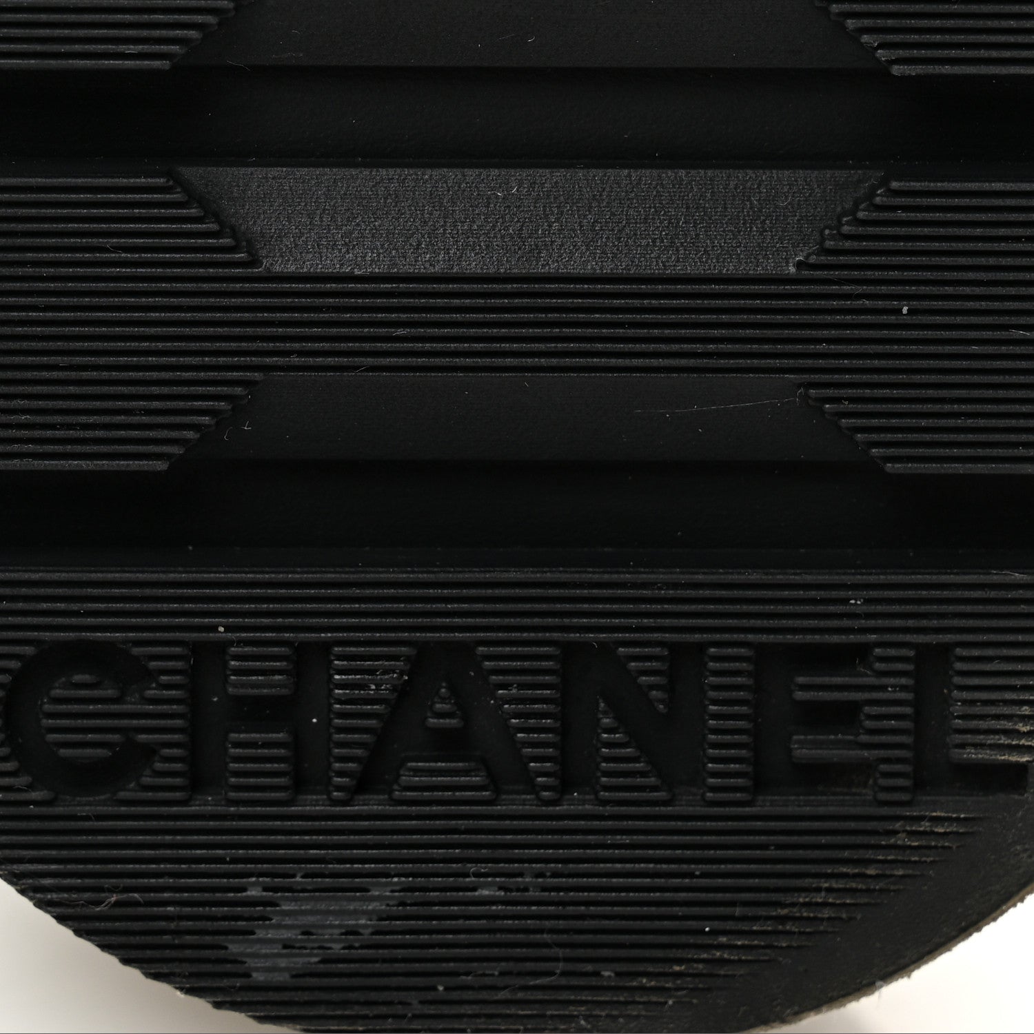 Chanel Shiny Calfskin Quilted Lace Up Combat Boots 37.5 Black 7 of 10