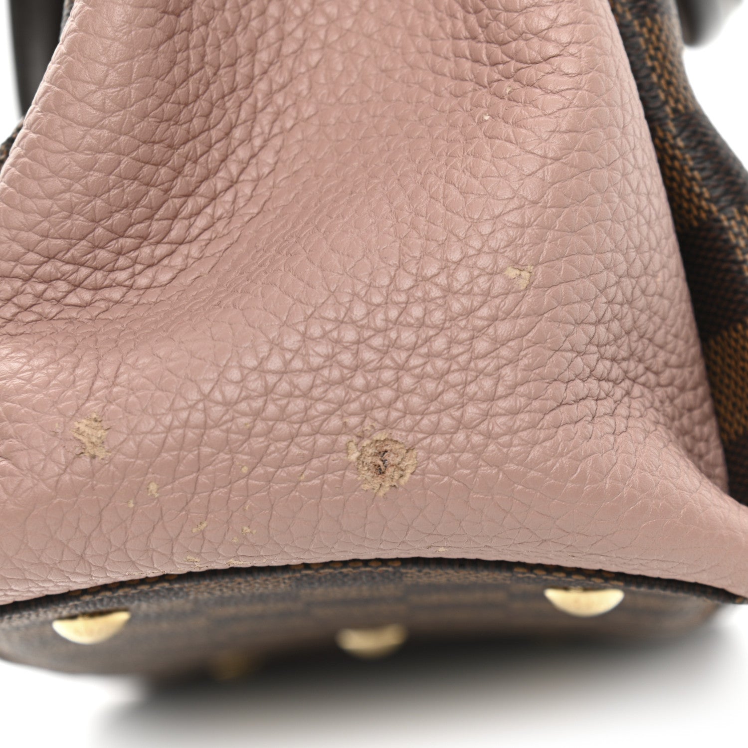 Louis Vuitton Cuir Taurillon Damier Ebene Normandy Magnolia 11 of 14