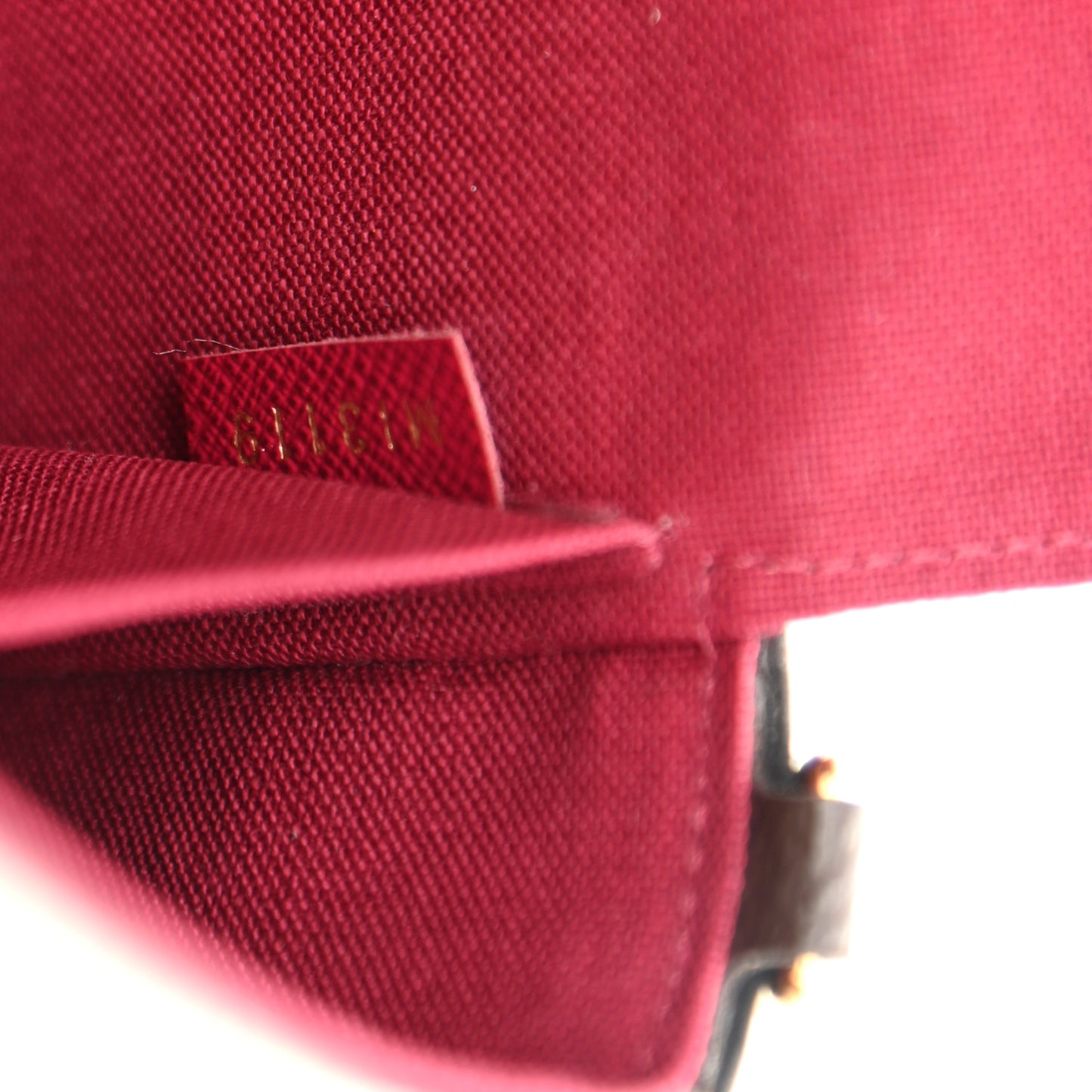 Monogram Pochette Felicie Chain Wallet Fuchsia