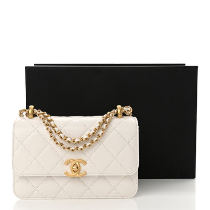 Chanel Calfskin Quilted Mini Perfect Fit Flap White 11 of 11
