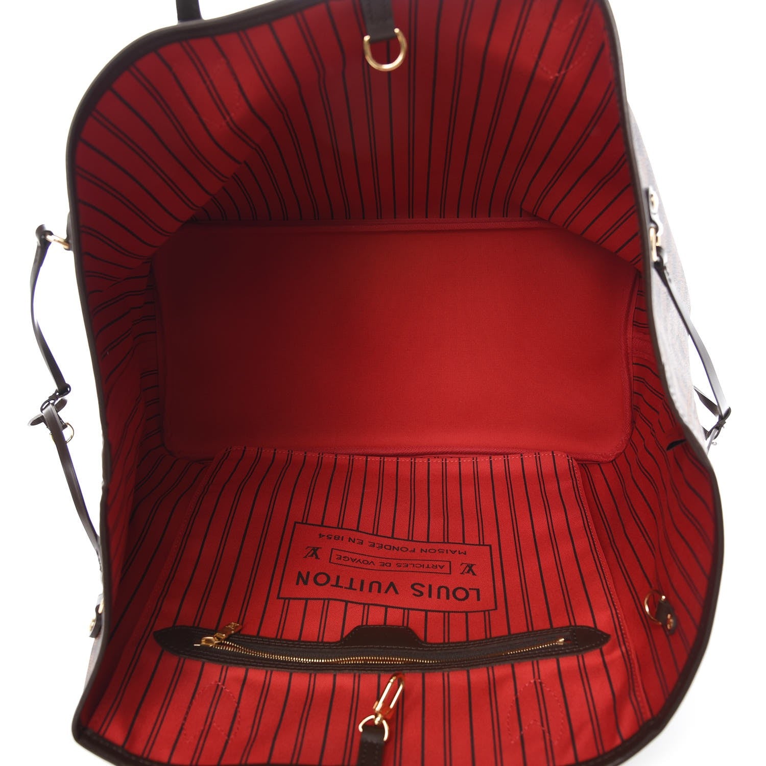 Louis Vuitton Damier Ebene Neo Neverfull GM 6 of 9