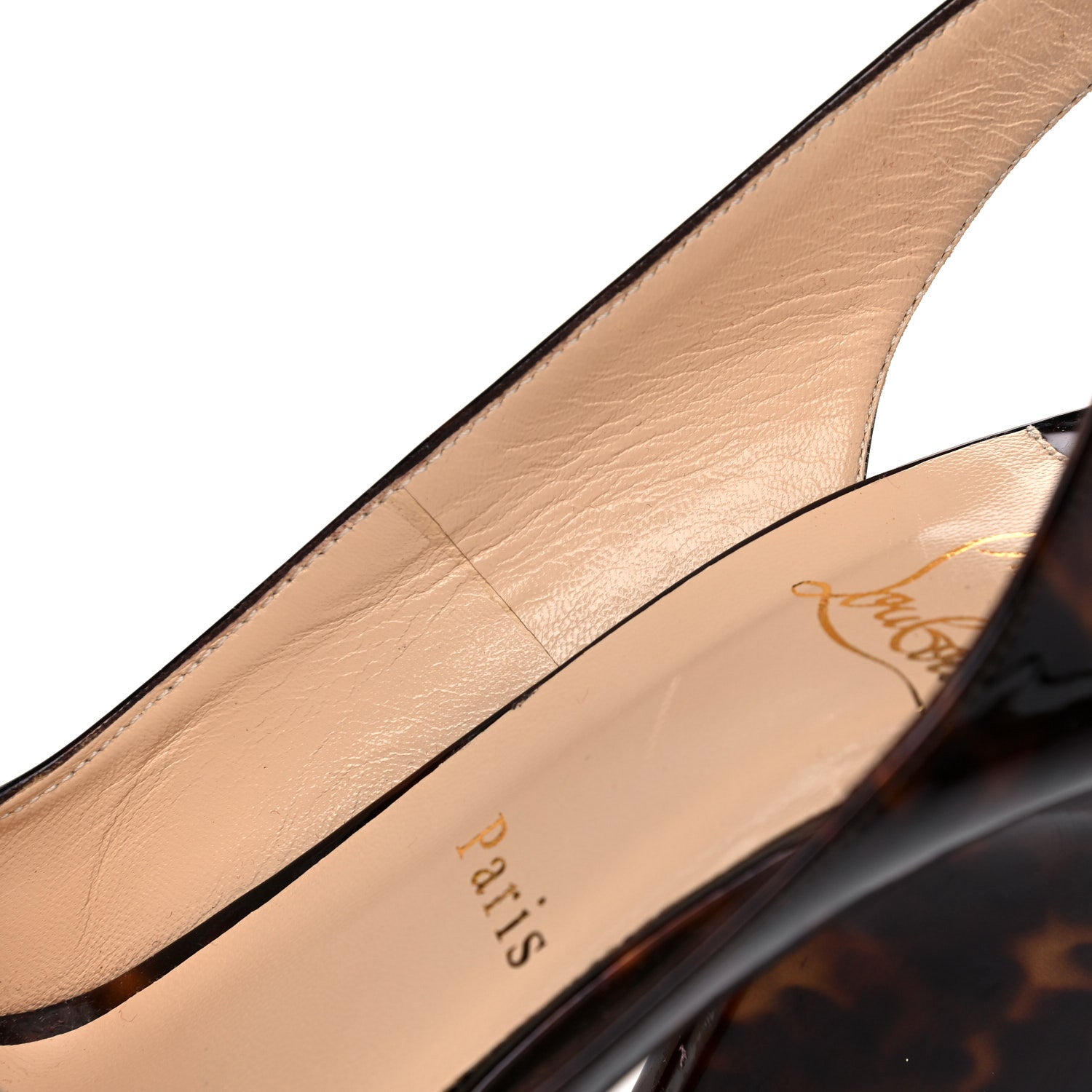 Christian Louboutin Patent New Marpoil 120 Platform Pumps 40 Tartaruga 10 of 14