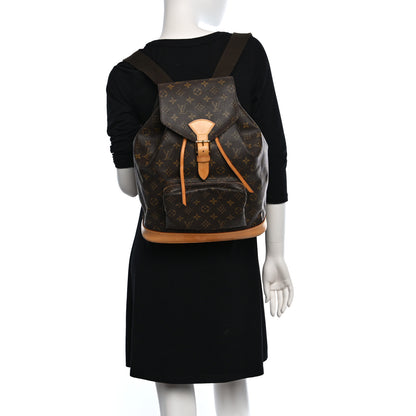 Louis Vuitton Monogram Montsouris GM Backpack 2 of 11