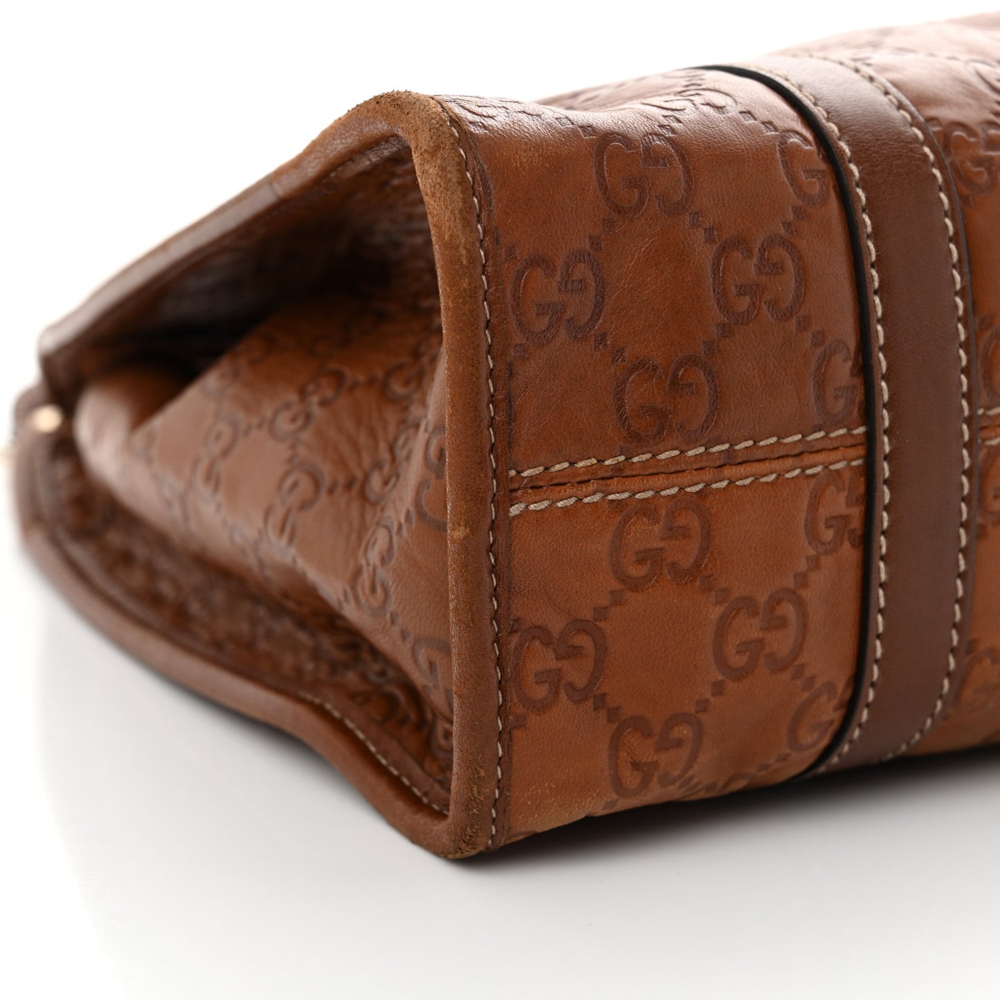 Guccissima Medium Joy Shoulder Bag Brown