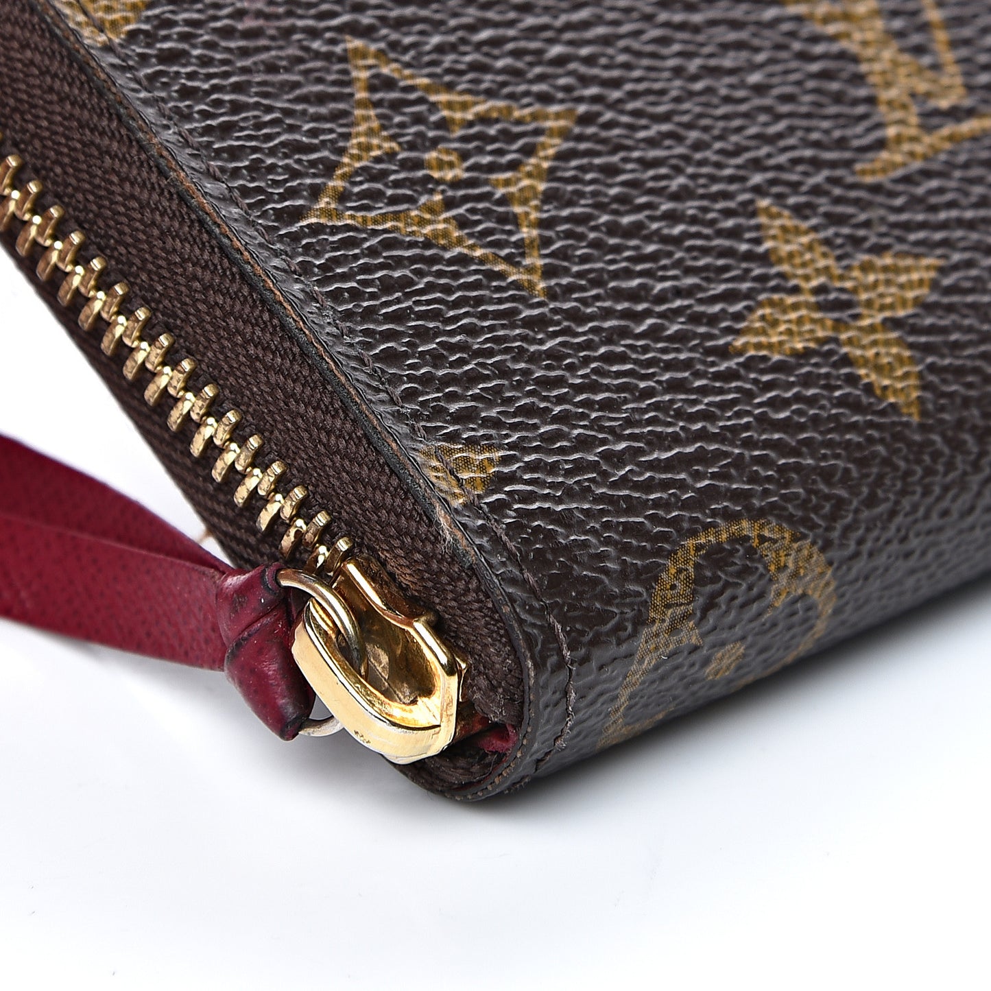 Monogram Clemence Wallet Fuchsia