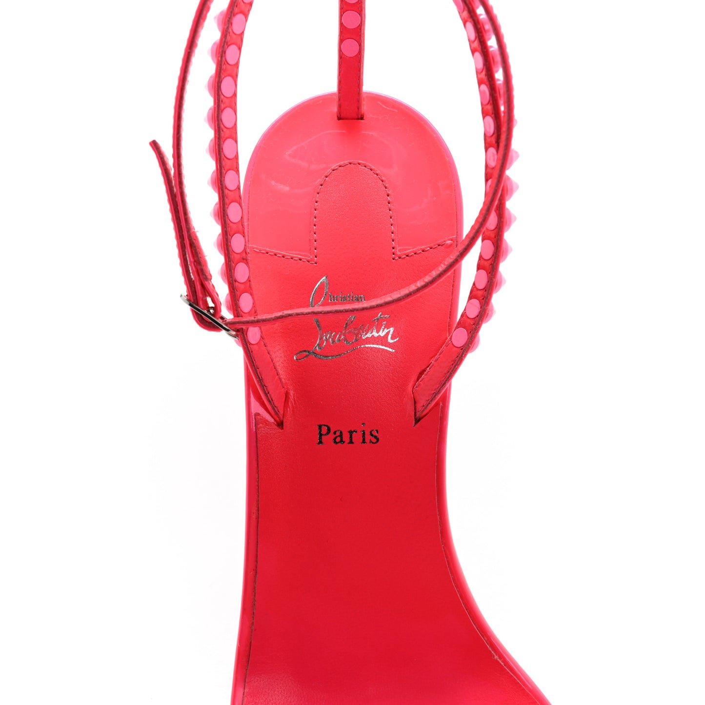 Patent Perle So Me 100 Sandals 40 Fluo Pink