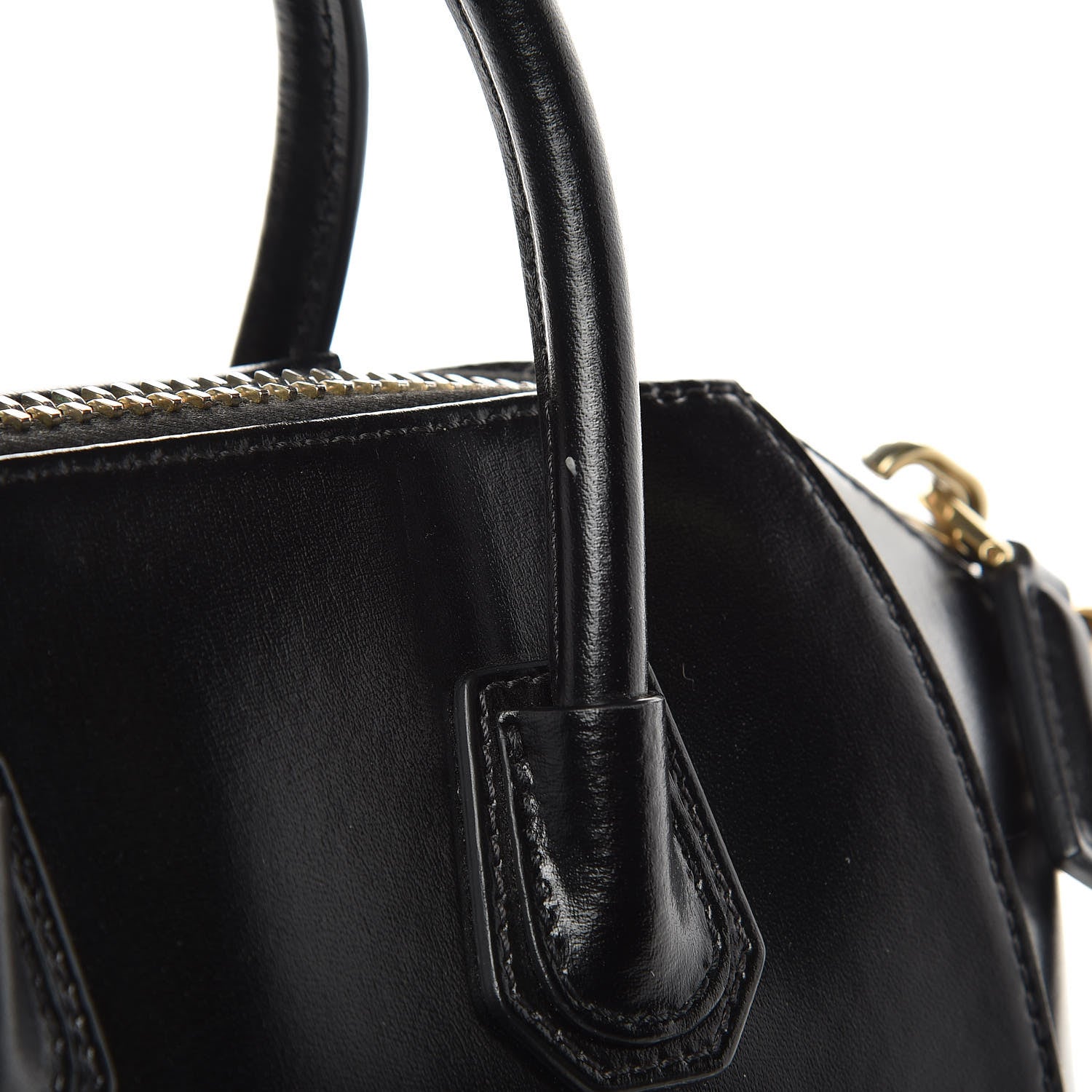 Givenchy Shiny Lord Calfskin Mini Antigona Black 8 of 11