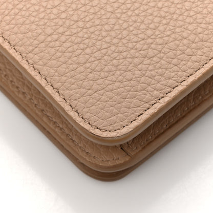 Prada Vitello Daino Metal Chain Wallet Cammeo 14 of 16