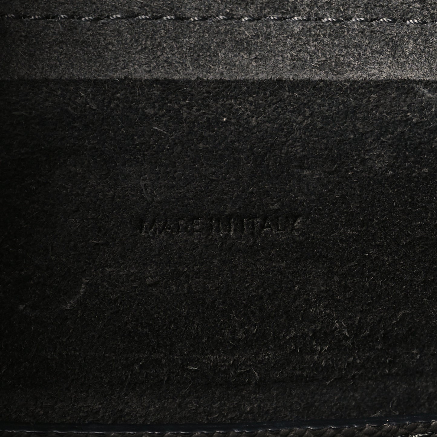 Baby Grained Calfskin Micro Belt Bag Grey