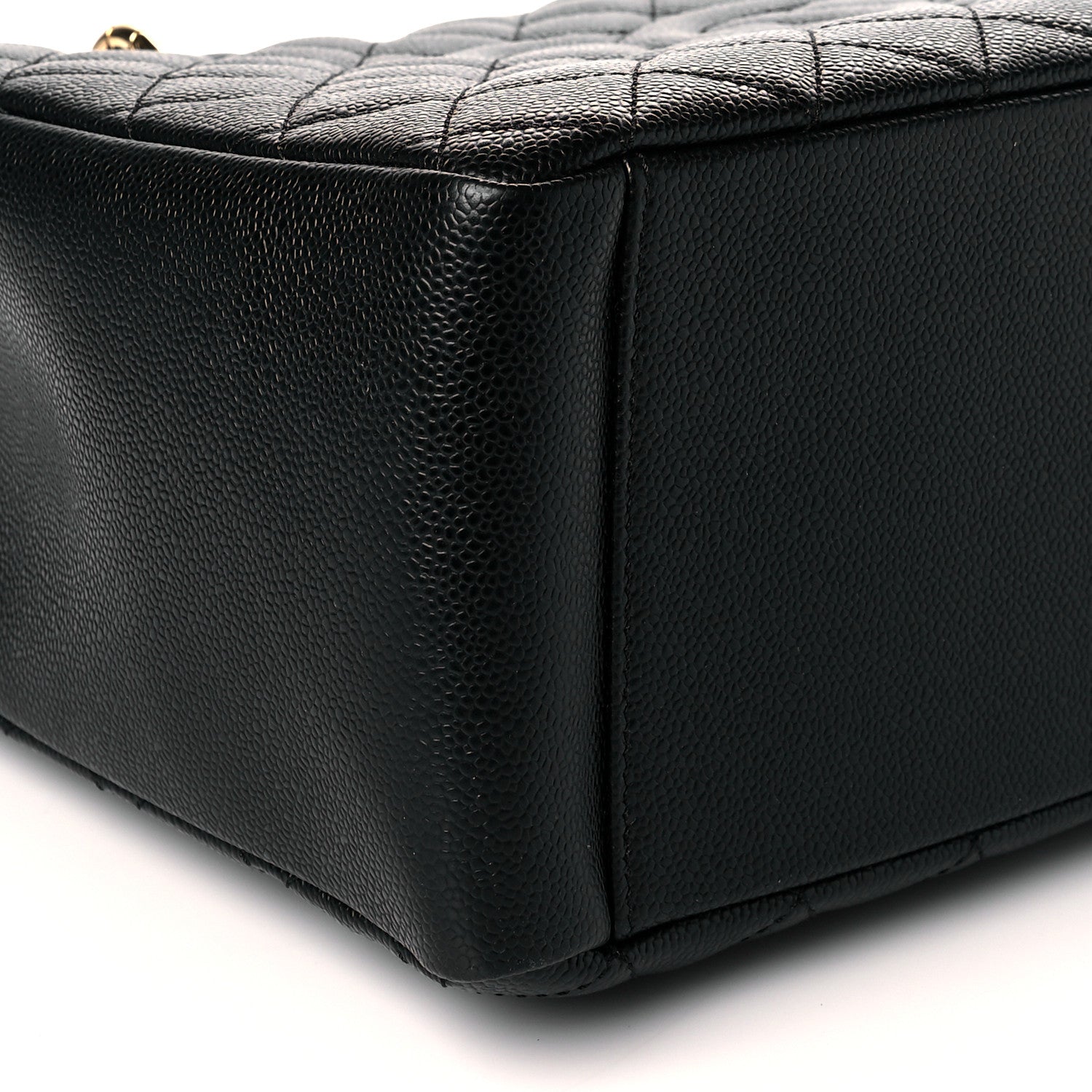 Chanel Caviar Quilted Grand Shopping Tote GST Black 9 of 11