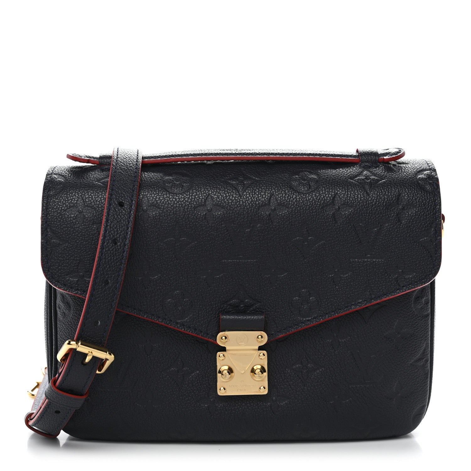 Louis Vuitton Empreinte Pochette Metis Marine Rouge 1 of 11