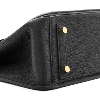 Hermes Togo Swift Birkin En Desordre Sellier 30 Black 9 of 12