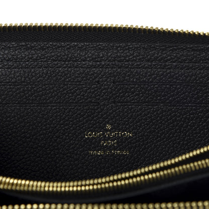 Louis Vuitton Empreinte Clemence Wallet Black 6 of 8