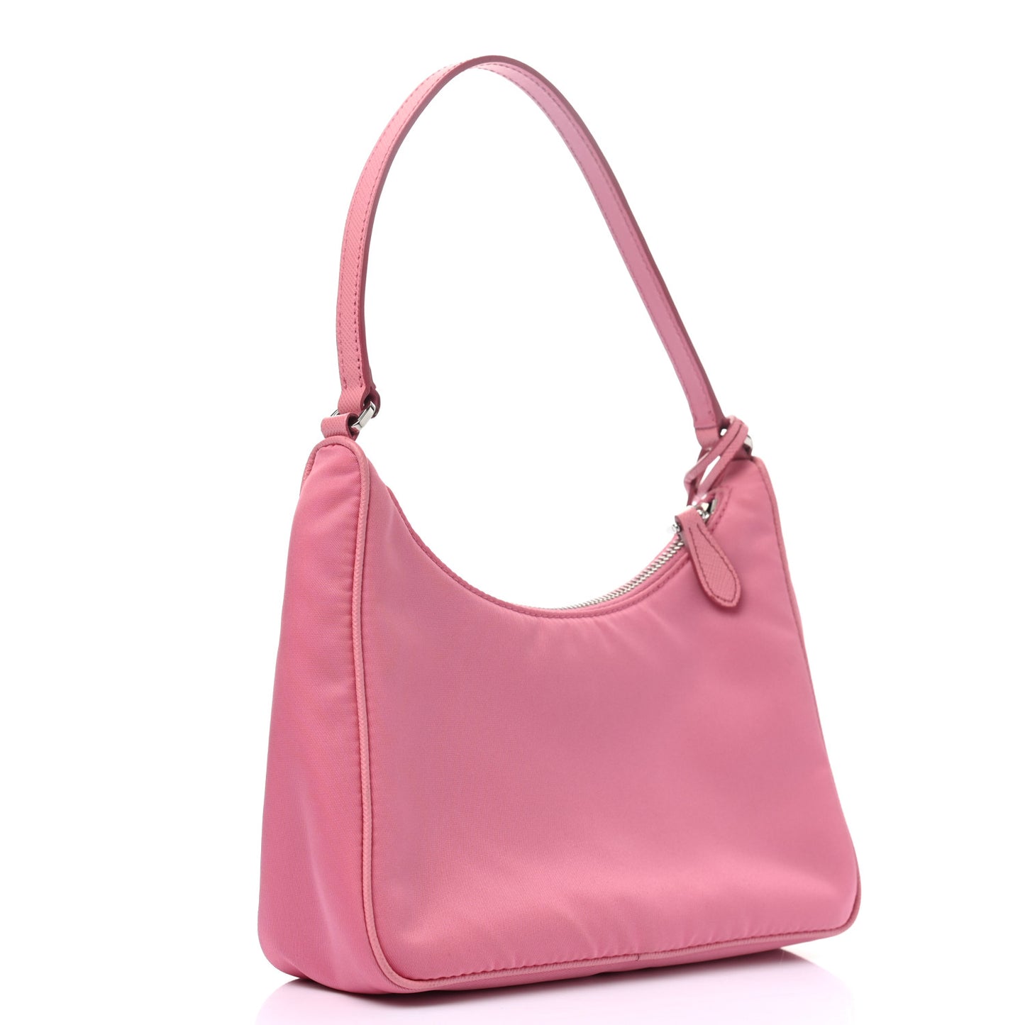 Re-Nylon Saffiano Mini Re-Edition 2005 Bag Rosa