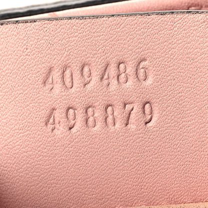 Gucci GG Supreme Monogram Calfskin Medium Padlock Shoulder Bag Beige Perfect Pink 7 of 10