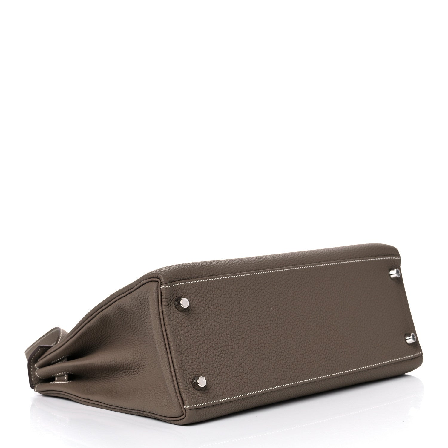 Hermes Togo Kelly Retourne 32 Etoupe 5 of 17