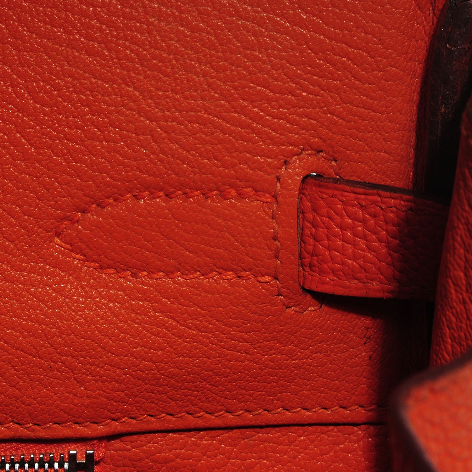 Hermes Togo Birkin 35 Orange 19 of 27