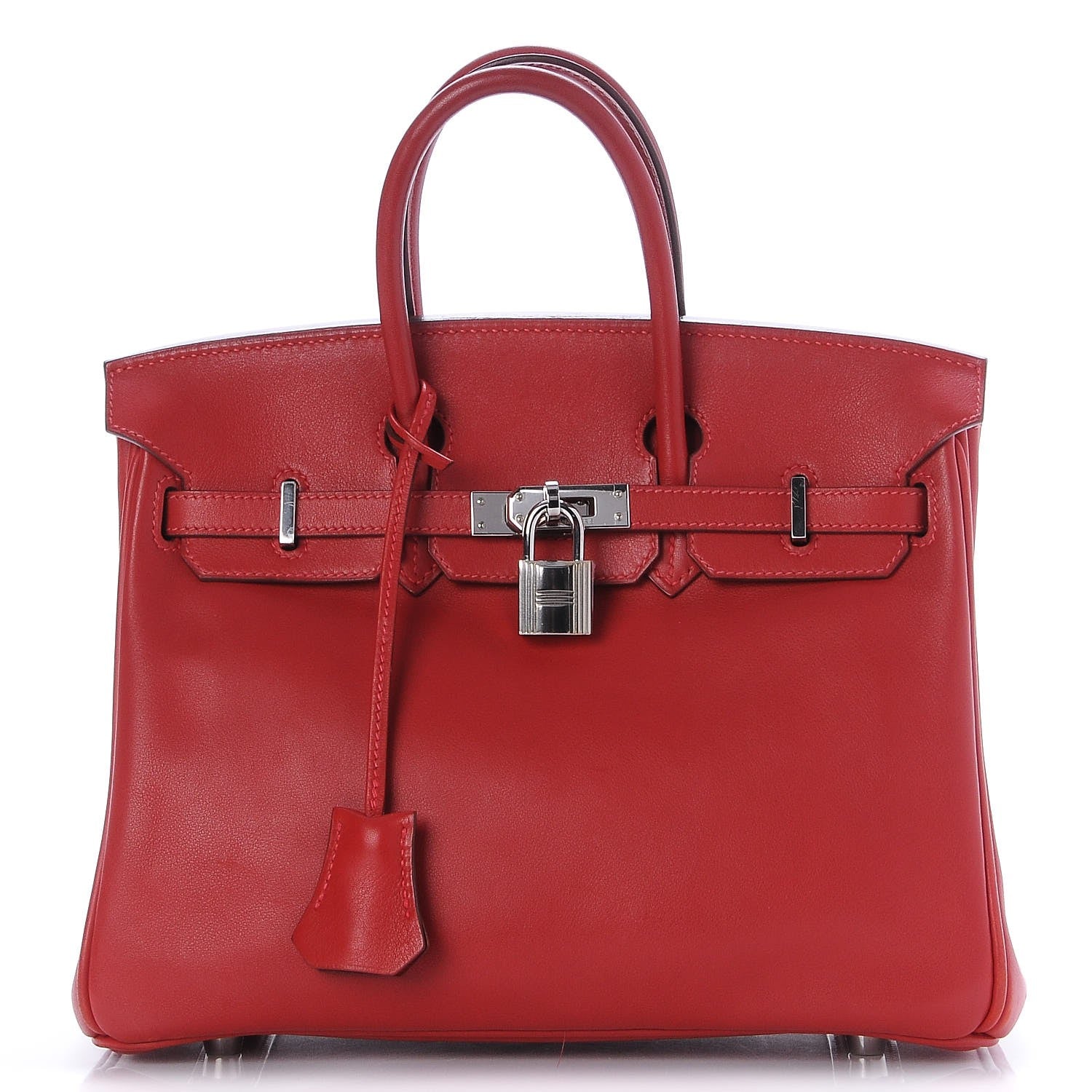 Hermes Swift Birkin 25 Rouge Vif 1 of 29