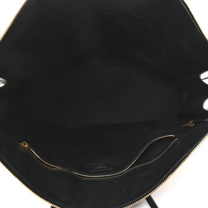 Saint Laurent Pony Hair Large Souple Sac De Jour Black 5 of 16