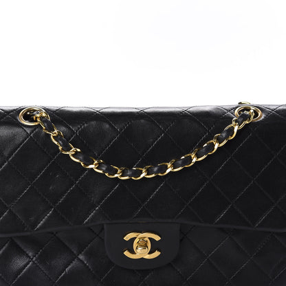 Chanel Lambskin Quilted Small Double Flap Black 11 of 11