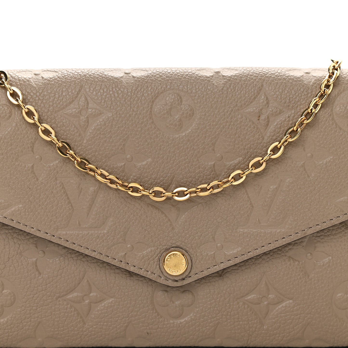 Empreinte Pochette Felicie Chain Wallet Tourterelle