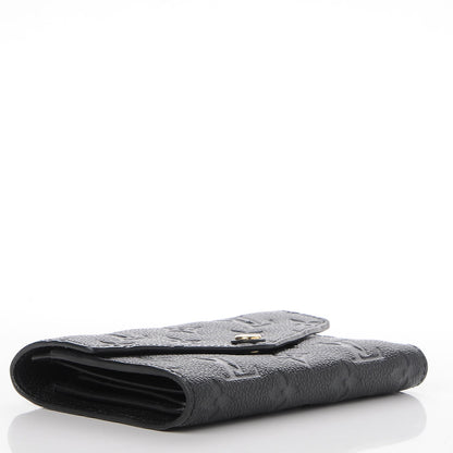 Louis Vuitton Empreinte Compact Curieuse Wallet Black 4 of 8