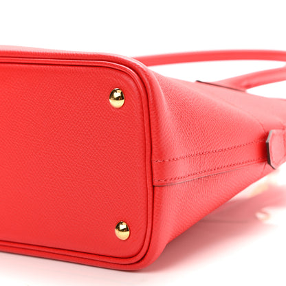 Hermes Epsom Bolide 27 Rouge De Coeur 10 of 10