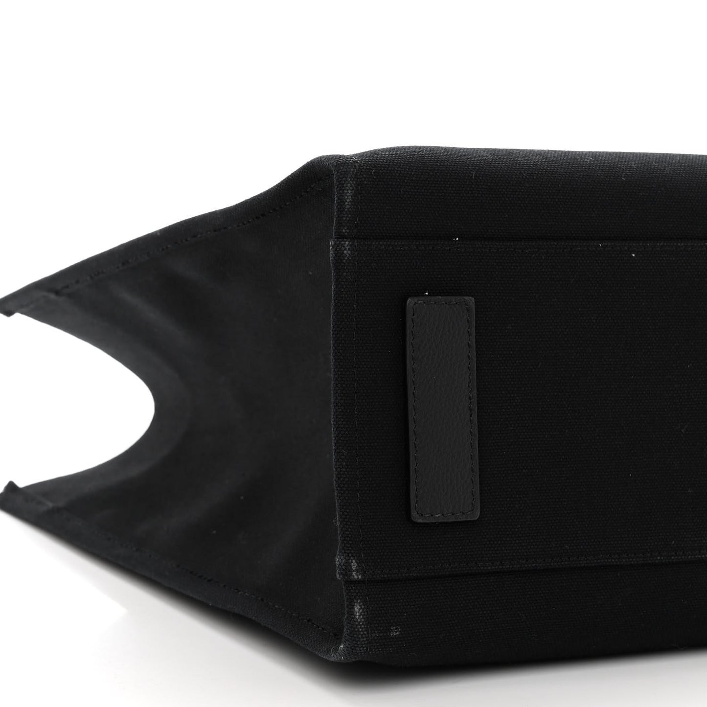 Canvas Calfskin Large La Medusa Tote Bag Black