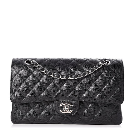 Chanel Caviar Quilted Medium Double Flap Black 1 of 9