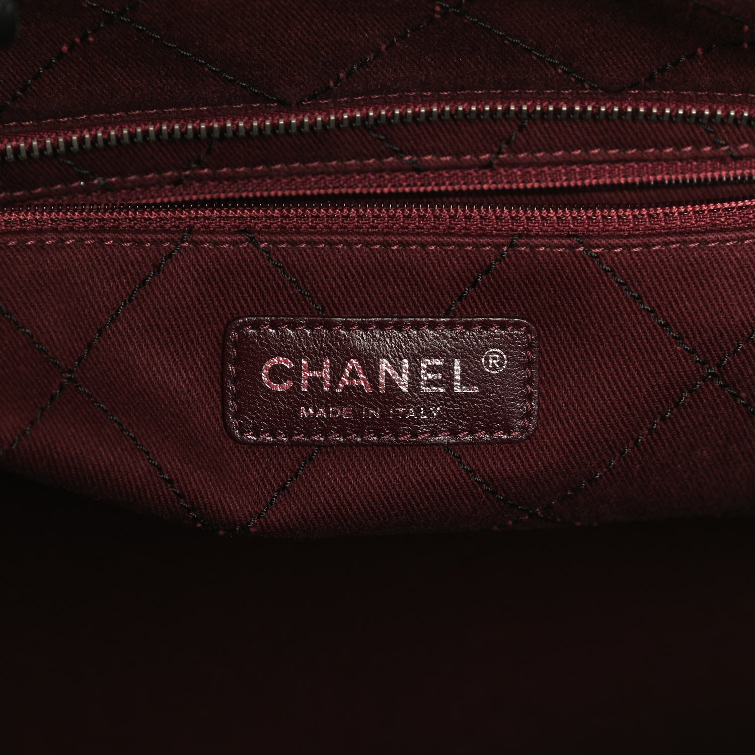 Chanel Grained Calfskin Quilted Small Daily Shopping Tote Black 6 of 17