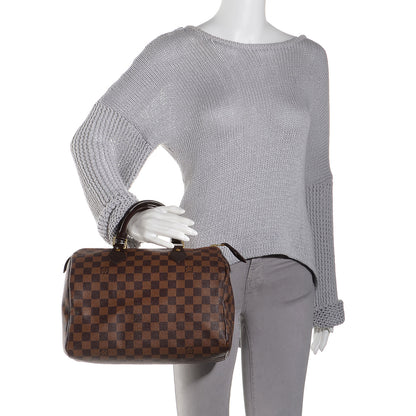 Louis Vuitton Damier Ebene Speedy 30 2 of 7